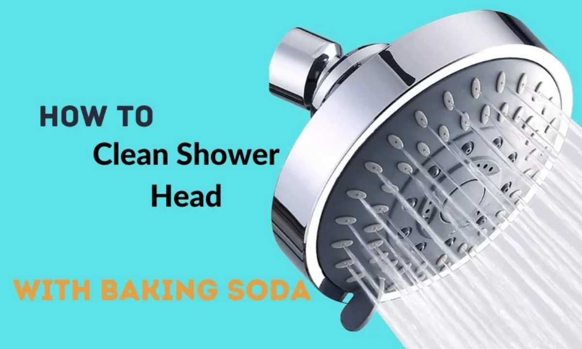 How to Clean Shower Head with Baking Soda