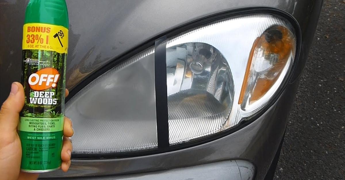 how to clean headlights