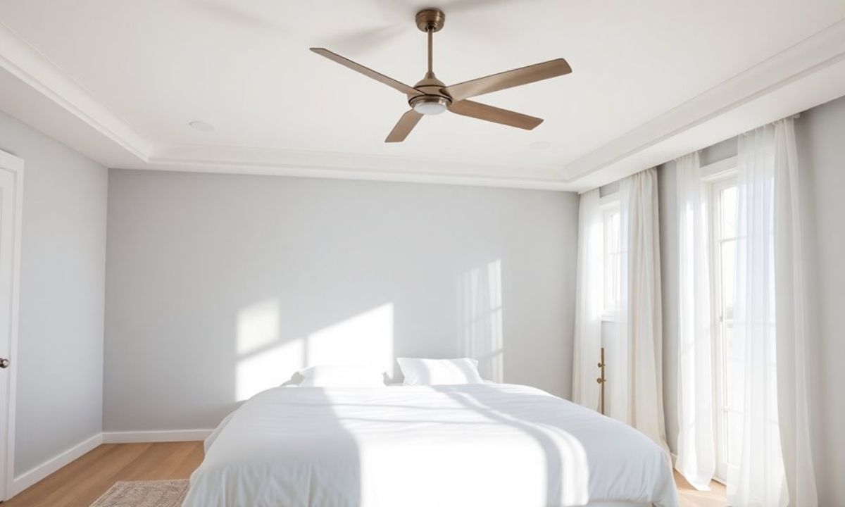 what size ceiling fan for bedroom
